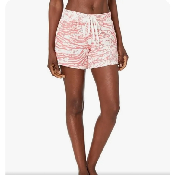 P.J. Salvage Other - PJ Salvage Sleep Shorts Womens Small Tiger Beats Drawstring Waist Loung…